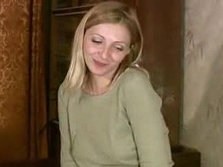 Sexy blond is drunk and frisky for raunchy pleasure. This Babe loses her mind coz of vodka and starts to make laughable acquisitions against the cameraman. Then this hottie acquires mad and raging and lastly lays down completely wasted.